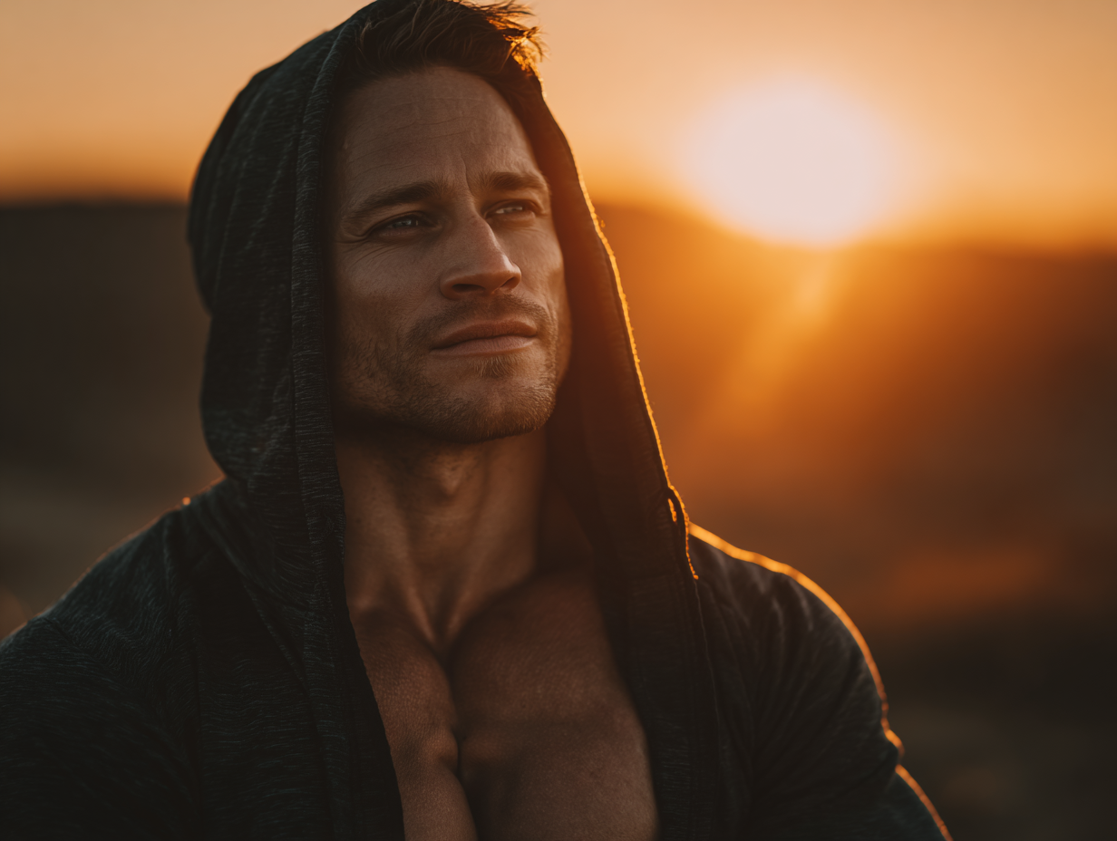 Чоловік роздумує над своїми цілями